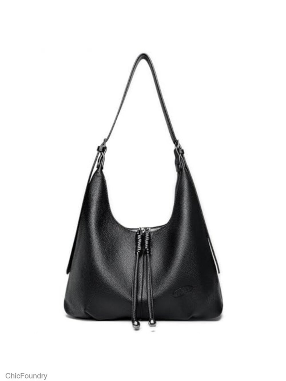 Ultra Soft Vegan Leather Hobo Shoulder Handbag - Trendy Slouchy Tote Crossbody
